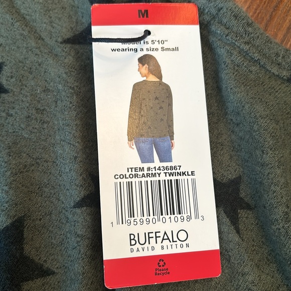 Buffalo long sleeve top, New with tags - Picture 6 of 7